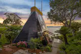Topped with a crow’s nest and decked out with wooden built-ins, the Lumiere House is on the market for the first time since it was built in 1972.
