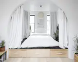 Built-Ins Bring Serenity to This Renovated 500-Square-Foot East Village Apartment