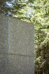The Alusion panels are made of recycled materials, and can be recycled.