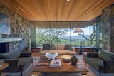 In Northern California, an Architect’s Stone-Clad $3M Home Brings the Hillside Inside