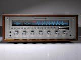 Marantz 2285B Receiver was sold from 1977 to  1980 for around $670.00.  With it's solid knobs, dials and buttons, wood casing, needles, and electric blue lights, the classic Marantz equipment sounded good and looked even better. #stereo #audio