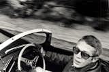 Steve McQueen and his Jaguar XKSS
