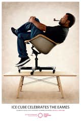 Ice Cube Celebrates recreating a classic Eames poster promoting the Art In L.A. Event for Pacific Standard Time.
Credit: Credit TBWA/Chiat/Day Los Angeles