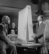 Cortlandt Housing Project from Ayn Rand's The Fountainhead brought to life in the 1984 film adaptation of the novel. 
