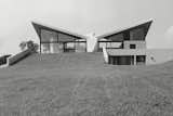 After declaring that he was done designing houses in the late 1960s, Breuer took a commission to design the Sayer House in France in 1972. He accepted only because the residents were willing to build a design that Breuer had proposed to another client in 1959. Its defining feature is a hyperbolic paraboloid roof made of board-formed concrete.  Photo 4 of 10 in From Bauhaus Student to Brutalist Supreme: Highlights by Marcel Breuer