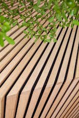 A close-up of the wood detailing. Photo by Wouter van der Sar.  Photo 2 of 7 in A Tree Grows in Amsterdam by Allie Weiss
