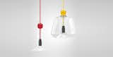 Designed by London studio Vitamin, the Knot pendant lamps feature a bright monkey knot and a hand-blown glass shade.  Photo 3 of 7 in Dyslexia Doesn't Stop These Leading Designers