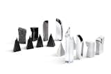 Chess pieces by Daniel Libeskind for Atelier Swarovski Home