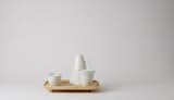 The Sucabaruca Coffee Set is manufactured by Kahara Ceramics, a Japanese porcelain company with a more than 400-year history.