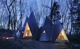  Nasu Teepee by Hiroshi Nakamura & NAP architects; Photo courtesy of Hiroshi Nakamura & NAP  Photo 4 of 7 in rustic environmentally sensitive homes by Julie Sargent from Cabin Fever