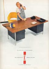 Knoll Desk Furniture ad, 1955