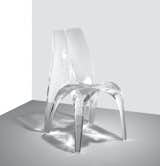 The waves and ripples turn these furniture pieces into fluid art forms, seemingly frozen in time.&nbsp;