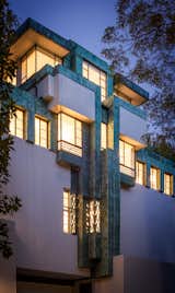 We’re excited to share that on the second day, the doors will be open for you to tour the Samuel-Novarro House, which was designed by Lloyd Wright—the son of famed architect Frank Lloyd Wright—in 1928. The facade presents itself with a Mayan deco-themed design that’s lined with copper sheathing, which has developed a vivid patina over time. &nbsp;