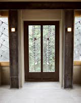 The Hollyhock House was one of the last residences where Wright designed a comprehensive art glass window scheme that’s carried throughout the residence. Throughout the property, there are 130 examples of this.&nbsp;
