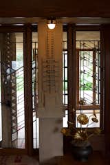 At the Hollyhock House, the restoration team aimed to keep as many original details as accurate as possible when making repairs.