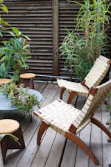 Everywhere you look, there are places set up to enjoy the lush outdoor areas. 