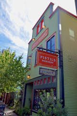 The red and green facade of Pistils Nursery stands proud in the heart of the Mississippi District. It’s filled with indoor and outdoor plants and nature-inspired goods.  Photo 3 of 11 in A Weekend in Portland: Part II