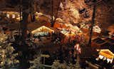 Dinkelsbühl's Christmas market during the holidays 