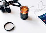 The portable design is perfect for bringing light (and a subtle cypress fig perfume) anywhere. Apolis Transit Issue Table Candle, $24
