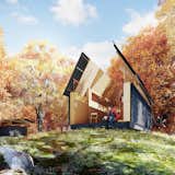 Waind Gohil + Potter's SKYHUT  Photo 4 of 9 in A Design Competition Unveils a Pop-Up Hotel Concept That’s Soon to Hit the Welsh Countryside
