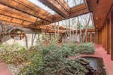 Since Wright was consistently focused on nature, he built an internal courtyard that creates a peaceful retreat in the middle of the structure.&nbsp;