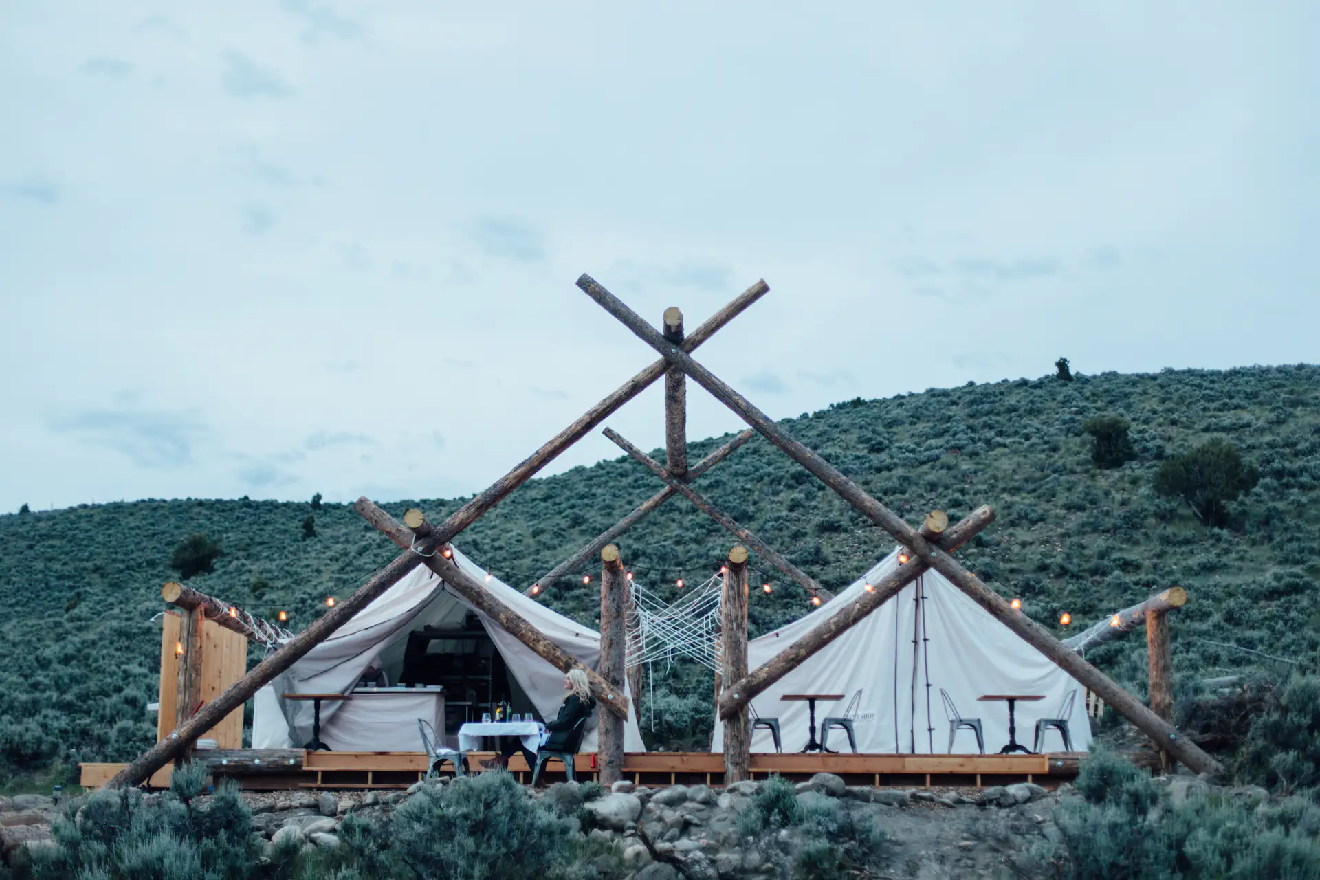 Vail’s Three Peaks Lodge also serves as a place where visitors can come together for drinks, dinner, some serious relaxing in an incredible natural setting.