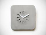 Life in Progress Concrete Clock  Photo 1 of 2 in product . by Aloïs Grifon-Monnet from Brutal Beauty