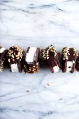  Chocolate Dipped Ice Cream Sandwich Cookies 