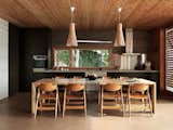 Dining Room, Chair, Table, and Pendant Lighting  Photo 18 of 41 in Kitchen by Yuki Kaneko from House on the Water by Galletti & Matter Architectes