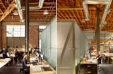 #architectstudio
#office
#officespace
#meetingroom
#conferenceroom
#exposedbeams  Photo 2 of 10 in Architect's Studio by INTERSTICE Architects