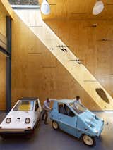 The client collects '70s Vanguard-Sebring electric CitiCars, and wanted a place where he could work on them and tinker. 

#garage #interiorarchitecture #interior #sanfrancisco #workshop #interstice #intersticearchitects #cesarrubio #cesarrubiophotography