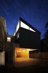 #GamblinOstrow #modern #lighting #windows #exterior #outside #angles #structure #dynamic #midcentury #spotlight #driveway #garage #interior #bicycles #Minnesota #KingsleyStephensonArchitecture
