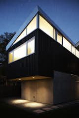 #GamblinOstrow #modern #lighting #windows #exterior #outside #angles #pathway #structure #dynamic #midcentury #spotlight #Minnesota #KingsleyStephensonArchitecture  Photo 5 of 7 in Gamblin Ostrow by Kingsley Stephenson Architecture