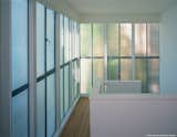 #StenHouse #modern #midcentury #Nuetra #1934 #interior #inside #lighting #glass #hallway #staircase #SantaMonica #California #Pentagram #MarmolRadziner