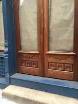 Restored 18th-century doors, spied in downtown Cincinnati. Soon to be opened restaurant called Please.