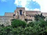 The Ennis House, constructed in 1924, is hugely influential, as it was one of the first private residences to be built of patterned concrete blocks—Frank Lloyd Wright's innovative system that is believed to be inspired by ancient temple architecture. It is listed on the National Register of Historic Places and since 2005 has been in the process of being restored.  Image courtesy evdropkick/Flickr. #iconic #ennis #ennishouse #concrete #franklloydwright #wright #losangeles