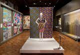 Love the energy of these bright, geometric patterns from African textiles company Vlisco, seen at the Cooper Hewitt Design Triennial.