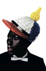 For his Spring/Summer 2009 collection, called JC in the Sky with Diamons, de Castelbajac incorporated plastic Lego blocks to create a line of accessories.  Photo 4 of 6 in Inside the Wild and Zany World of Jean-Charles de Castelbajac