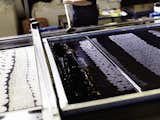 Each layer of color is then spread across the fabrics by hand, transferring dyes through the individual silk screens. In this process, different hues are applied individually, one layer at a time, creating Marimekko's signature for slightly imperfect, overlapping planes of rich color.  Photo 4 of 7 in For Marimekko's 
Artwork Studio Manager, 
Print's Not Dead