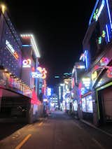 Busan neon at night.