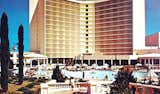 The pool at Caesars, circa 1970.  Photo 8 of 8 in The Architecture of Excess: Caesars Palace at 50