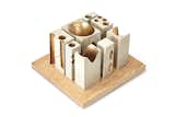 Conceptual study for the National Music Centre, 2009, by Brad Cloepfil/Allied Works Architecture. Made of concrete cast around parts from salvaged musical instruments, this piece was created as part of the conceptual design phase for the National Music Centre of Canada.