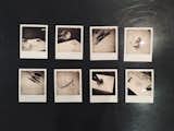 A selection of Polaroids on display offer a glimpse into Northover's practice. She works with a variety of techniques—including wheel throwing, handbuilding, and Japanese kintsugi—to create her pieces, each of which can take weeks to realize.  