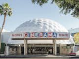 Cinerama Dome 

6360 Sunset Boulevard, Los Angeles

Reaching a height of 70 feet, the Cinerama movie theater in Hollywood, designed by Welton Becket & Associates in 1963, was the world's first concrete geodesic dome. Today it remains a charming place to catch a flick.

Photography by Darren Bradley