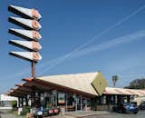 Norms

470–478 North La Cienega Boulvard, Los Angeles

Designed by Armet & Davis in 1957, Norms is one of the most famous examples of Googie architecture, a midcentury movement of playful futurist architecture.  The diner was recently named a Historic-Cultural Monument by the city's Cultural Heritage Commission.

Photography by Darren Bradley
