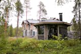 The home, which was completed in 2012, includes a gazebo and garage.  Photo 8 of 8 in Winter Is Coming. Why Not Buy This Log Cabin–Style Villa in Finland?