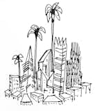 Just another day in LA. #losangeles #design #palmtrees #nature