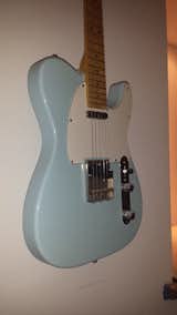 I love woodworking. Guitars are made out of wood. My first build, a Tele-style guitar.  Photo 1 of 2 in Projects by Kelly Hayakawa