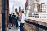 NYC office, rooftop hang out