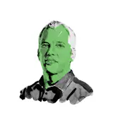 Portrait illustration for Dwell by Sam Kerr depicting urban planner Ryan Gravel